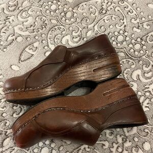 Dansko Leather Clogs